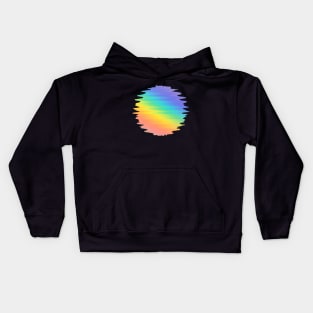 Rainbow Sun Kids Hoodie